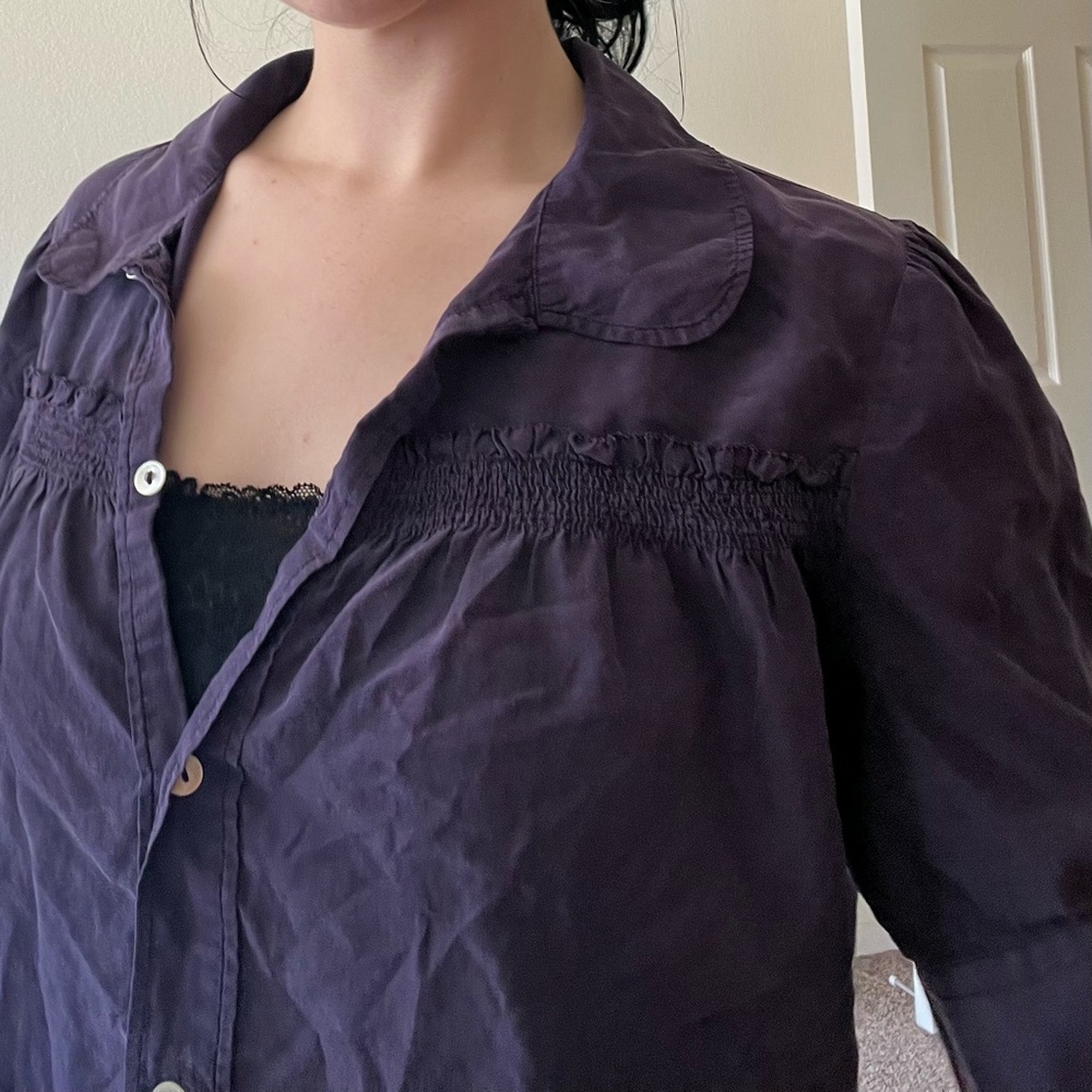 Lucky Brand Button-Up Blouse